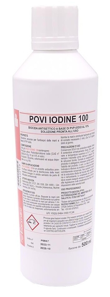 Iodopovidone 10% Povi Iodine 100