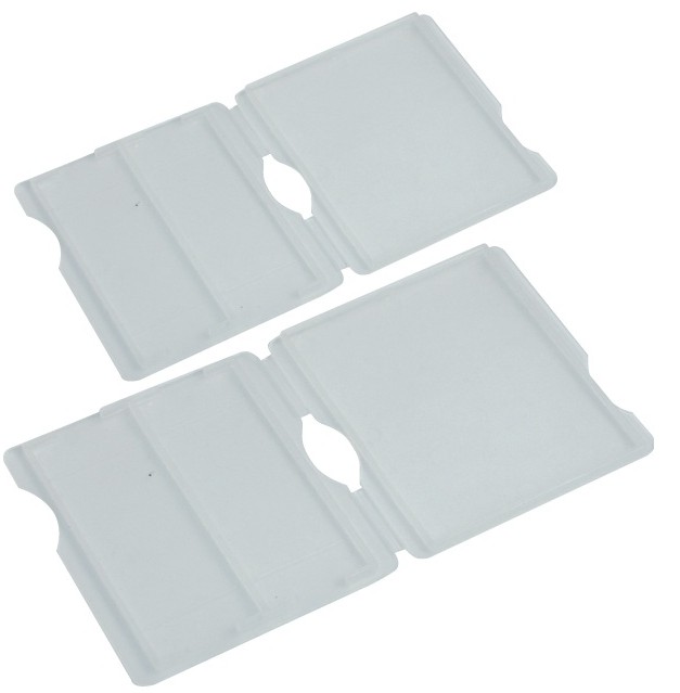 Portavetrini postale piatto a 2 posti