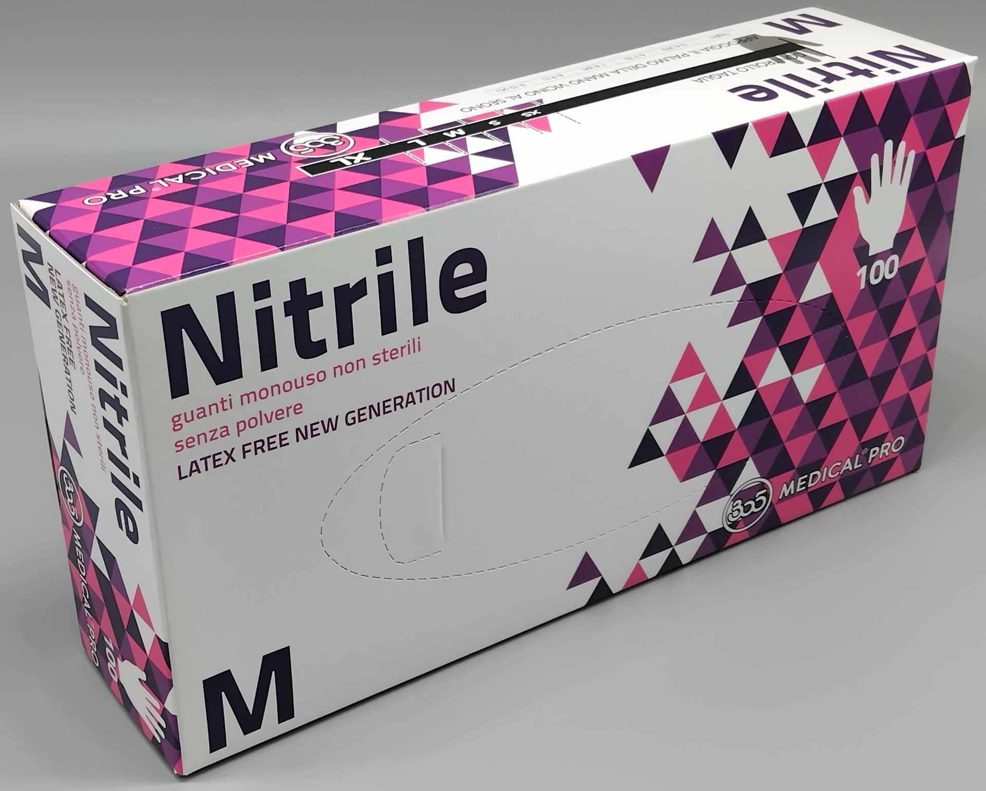 Guanti in nitrile senza polvere 305 Medical-Pro